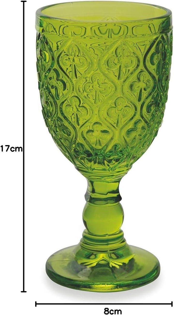 Villa d'Este Home Tivoli 5903650 Marrakesch Set mit 6 Gläsern, 280 ml, sortiert