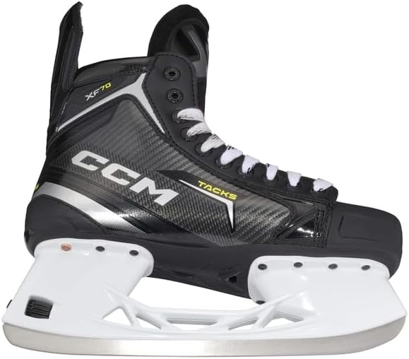 CCM Tacks XF70 Schlittschuhe Intermediate Wide (High Profile) 5.5 (39.0), Wide (High Profile) 5.5 (3