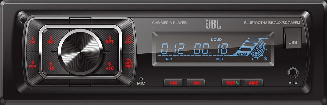 JBL Autoradio Bluetooth Celebrity 150 von Harman Kardon, 1 DIN 4 x 50W AM/FM Radio Mit Bluetooth Str