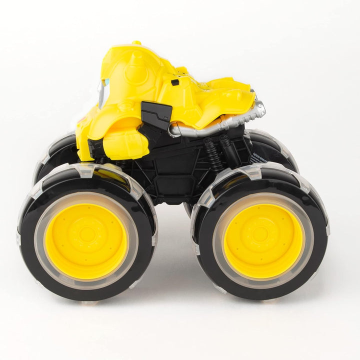 Transformers Bumblebee Monster Treads Lightning Wheels Spielzeug | Leuchtendes Monster Truck Spielze
