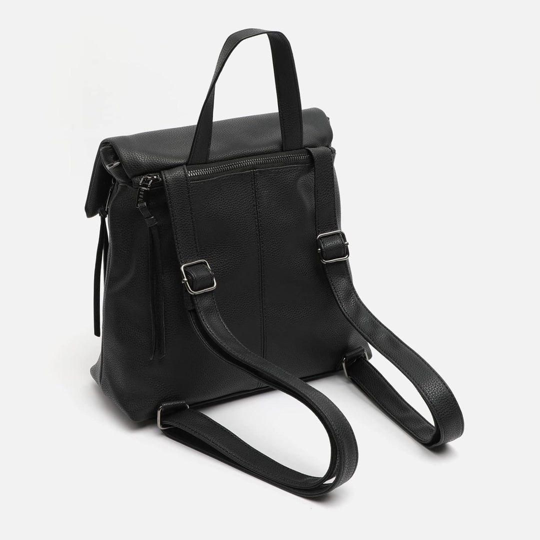 MISAKO LIBA BACKPACK - Modischer Rucksack für Damen - 29X30X14CM - Black