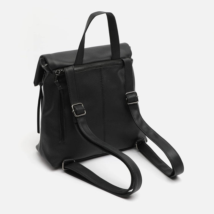 MISAKO LIBA BACKPACK - Modischer Rucksack für Damen - 29X30X14CM - Black