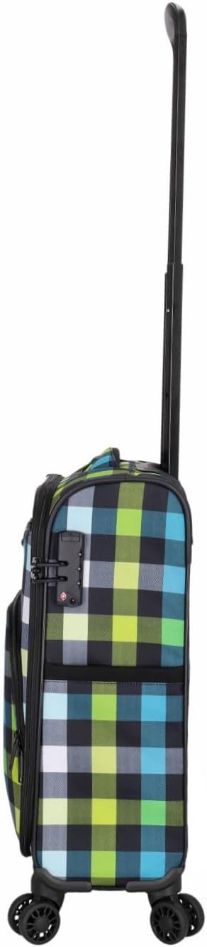 Reisetrolley SoftLITE 4w | Koffer aus strapazierfähigem Polyester | Leichter Trolley mit Vier Doppel