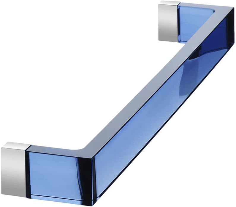 Kartell Rail Handtuchhalter, Plastik, blau, 45 x 4 cm 45 cm Dämmerungsblau, 45 cm Dämmerungsblau