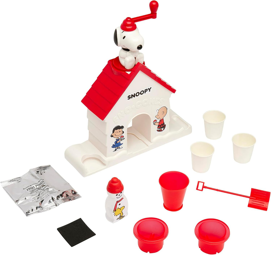 Snoopy SNO-Kegel-Maschine, Schneekegel-Eismaschine, Eisrasierer, Snoopy Hausform, rasierte Eismaschi