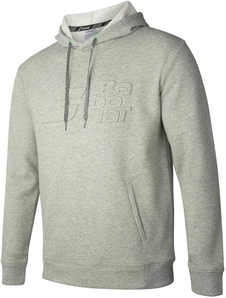 Babolat Unisex Kinder Exercise Hood Sweat Jr Sweatshirt 6-8 Jahre Grau Meliert (High Rise Hthr), 6-8