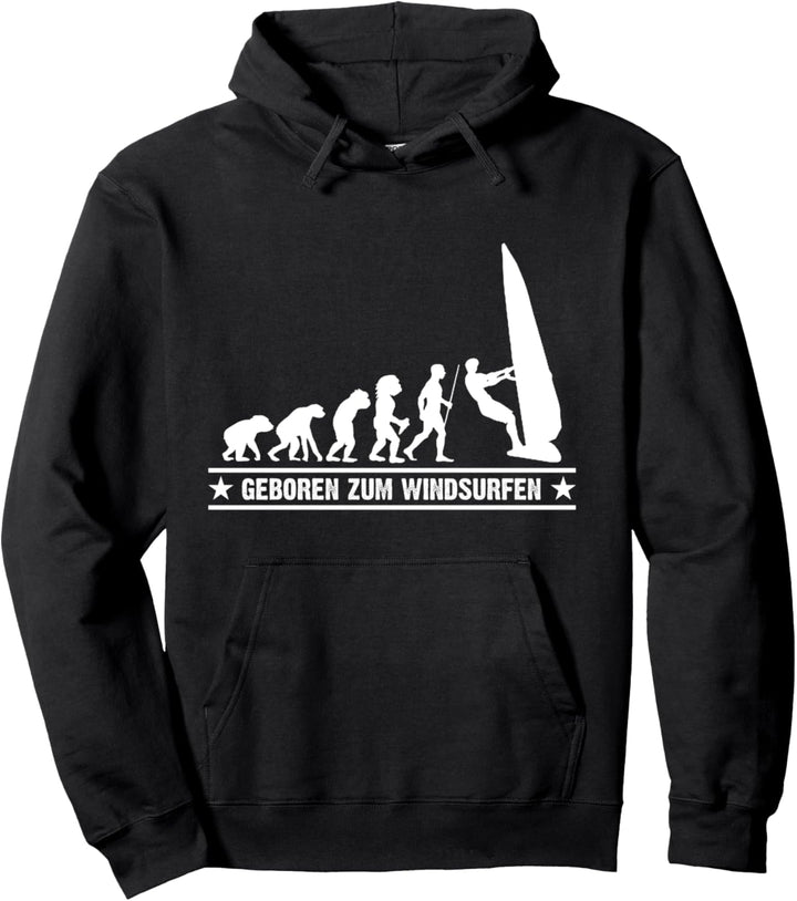 Windsurfen Evolution Wassersport Surfen Pullover Hoodie
