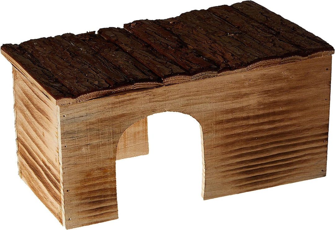 Trixie 61974 Natural Living Haus Grete, geflammt, 35 × 18 × 20 cm, 35 × 18 × 20 cm