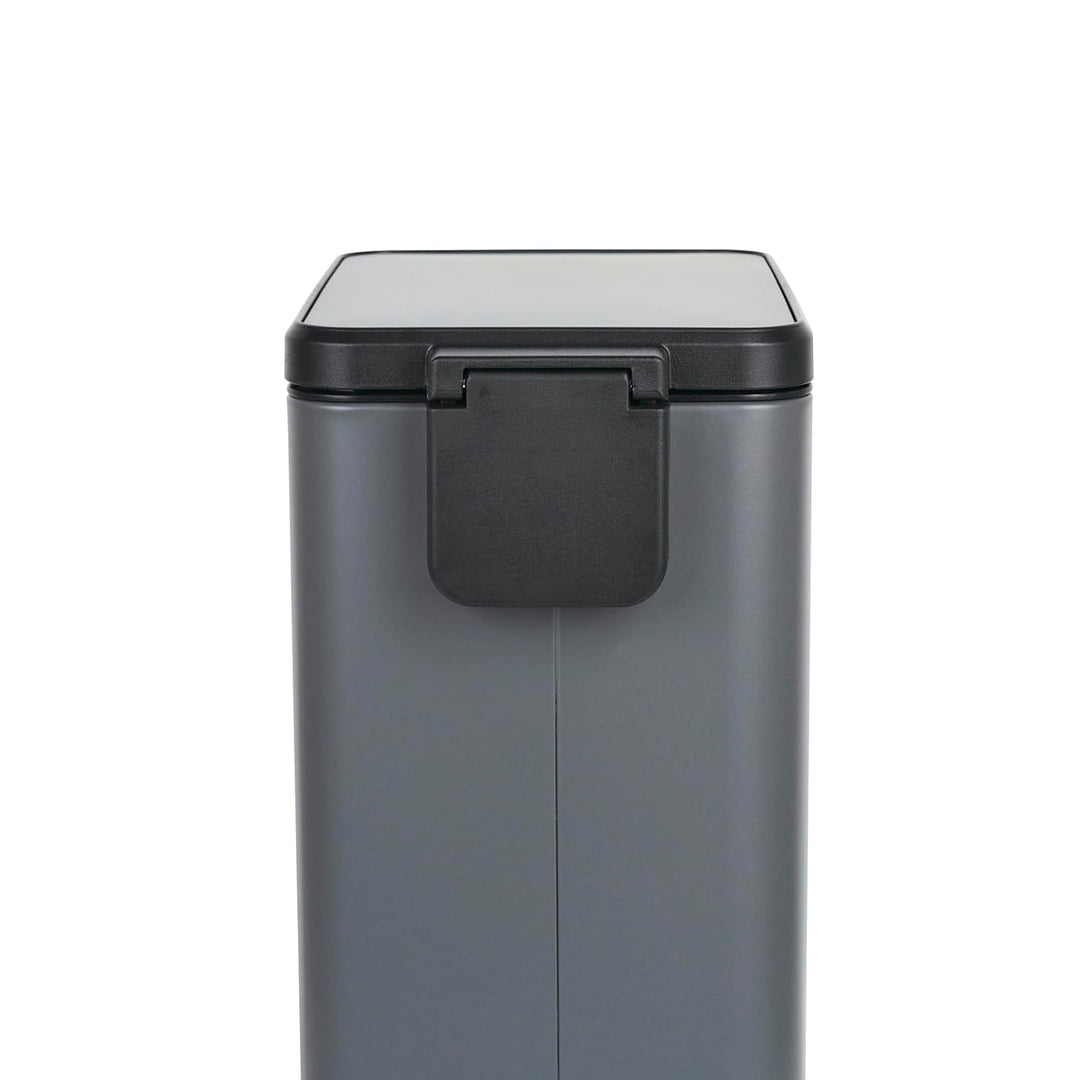 SVITA STM18 Mülleimer Treteimer Tretmülleimer Abfalleimer 18l inkl. Inneneimer Softclose-Deckel Fuss
