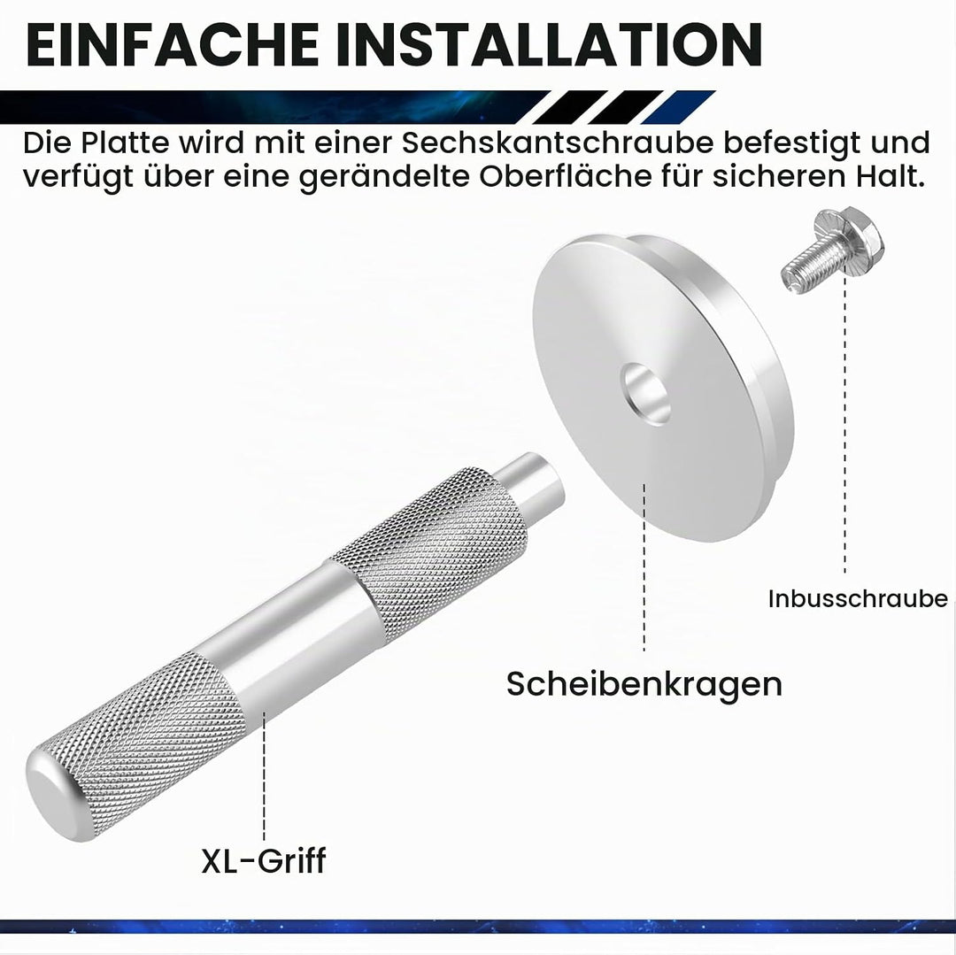 ATPEAM 10tlg Lager Buchsen Druckstücksatz, Aluminium Simmerring Austreiber Eintreiber Treibsatz Werk