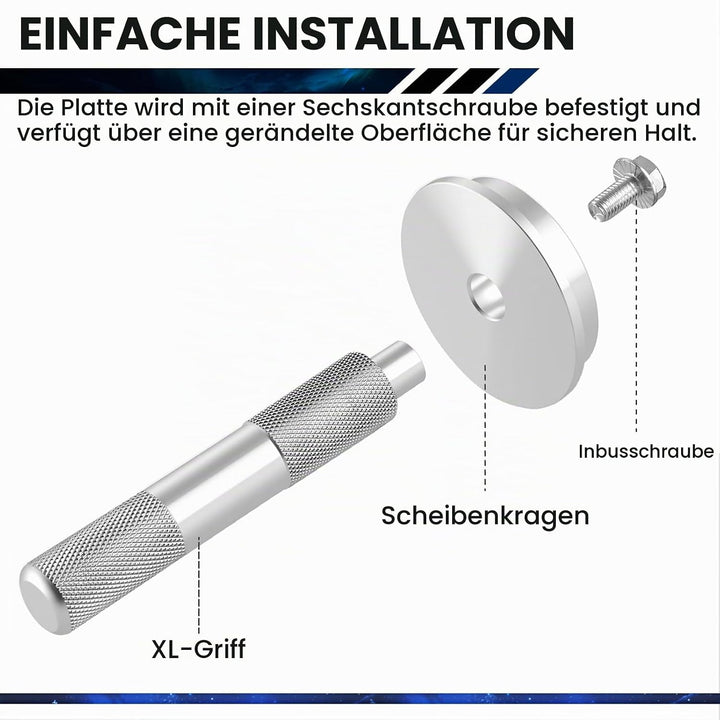 ATPEAM 10tlg Lager Buchsen Druckstücksatz, Aluminium Simmerring Austreiber Eintreiber Treibsatz Werk