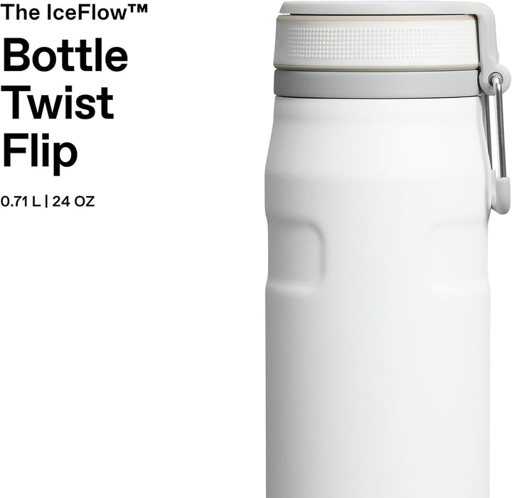 Stanley 1913 IceFlow Bottle Twist Flip 0.71L - Kühlt 17 Stunden - 4 Tage Eisgekühlt - Spülmaschinenf