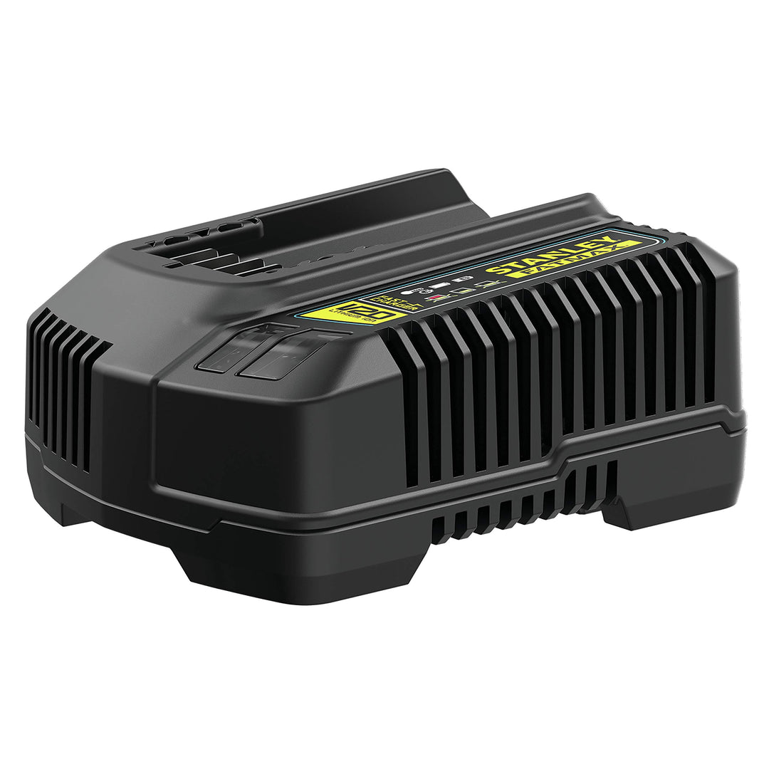 Stanley FatMax 18V Schnell-Ladegerät SFMCB14 (4A Ladestrom für schnelles Aufladen, einsetzbar für al