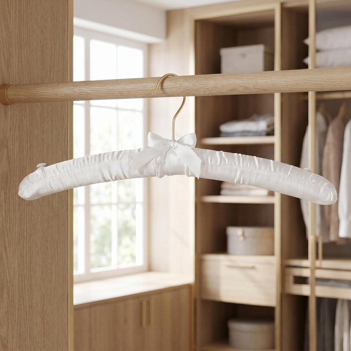 Artibetter 2 Stücke rutschfeste Seide Kleidung Anzug Kleidung Leinwand Knöpfe Mantel Schaum Aufhänge