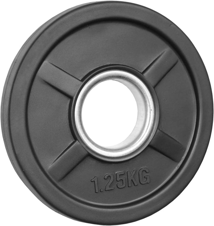 POWER-XTREME Hantelscheiben | Gewichtsscheiben | gummiert | 50mm | mit Griffen | Grössenauswahl: 0,5