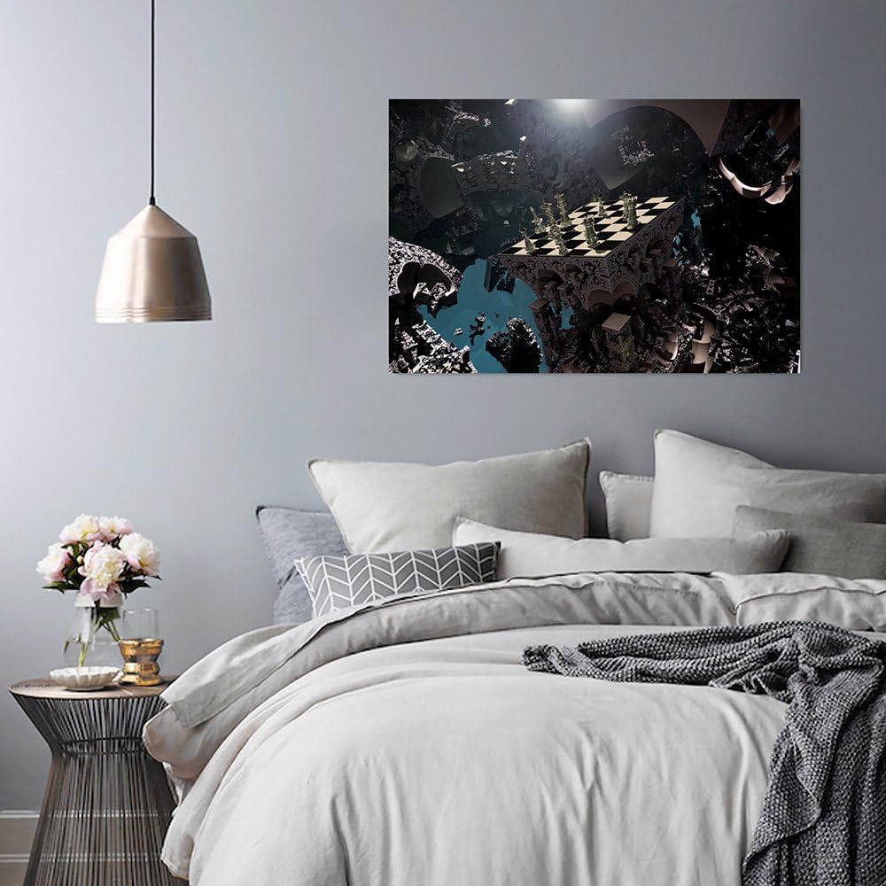 Feeby. Wandbild - 1 Teilig - 70x100 cm, Leinwand Bild Leinwandbilder Bilder Wandbilder Kunstdruck, S