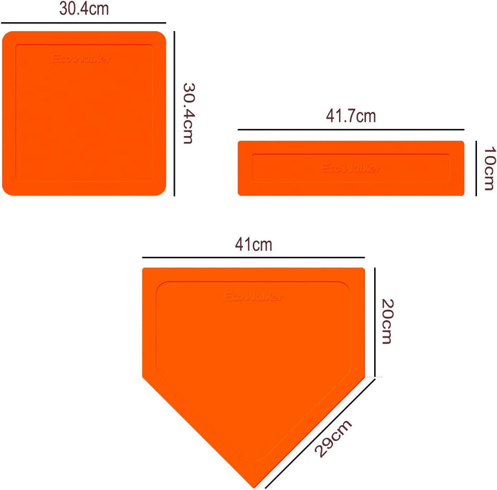 Eco Walker Baseball-Sockel, perfekt für Baseball, Teeball, Softball, Kickball, Kinder, Hinterhof, Üb