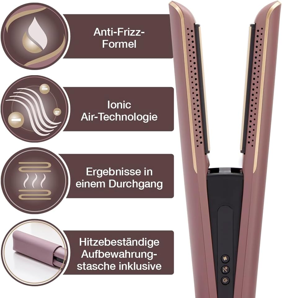 Remington AIRvive™ Glätteisen [Ionic Air-Technologie: weniger Frizz & statische Aufladung] Ultra-Ker