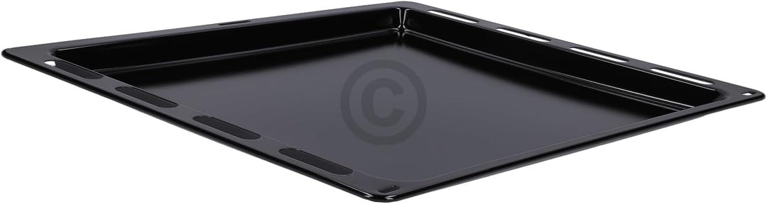Backblech emailliert kompatibel mit Bosch 00666902 Kuchenblech Blech für Backofen 440x370x21 mm