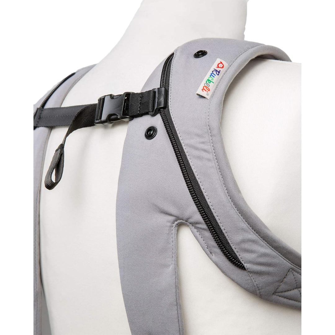 Ruckeli Basic Slim Babytrage | Fullbuckle | 50/56-98 cm (Light Taupe), Light Taupe