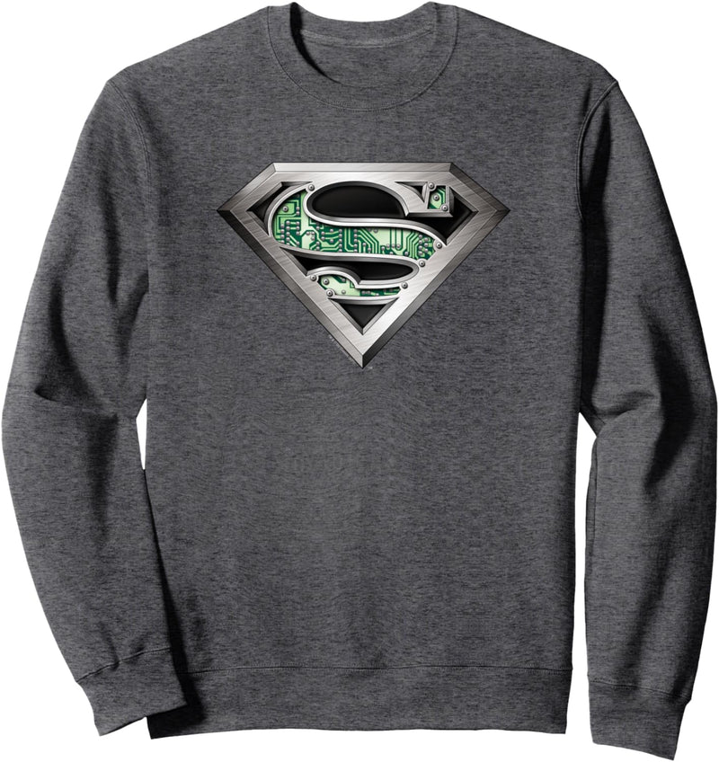 Superman Circuitry Logo Sweatshirt