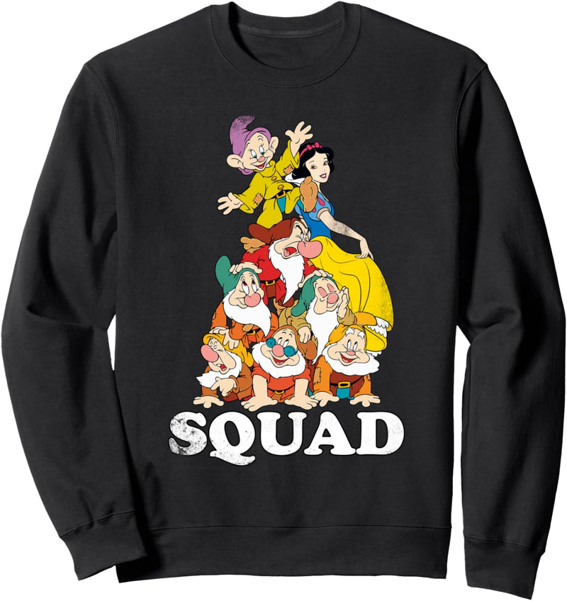 Disney Snow White Seven Dwarfs Squad Portrait Sweatshirt