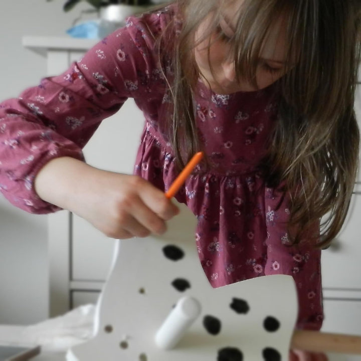 DIY Steckenpferd Hobby Horse Holzpferd selbst gestalten basteln