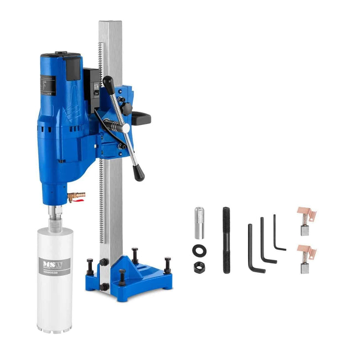 MSW Kernbohrgerät Magnetbohrmaschine Kernbohrmaschine MSW-DDM205 (3200 W, 580 U/min, Bohrdurchmesser