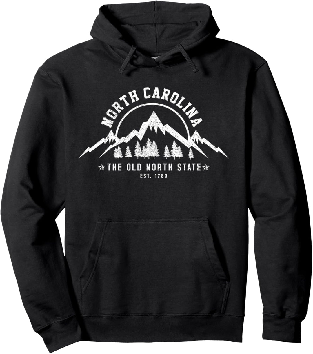 North Carolina Der alte Nordstaat Ost. 1789 Vintage Pullover Hoodie