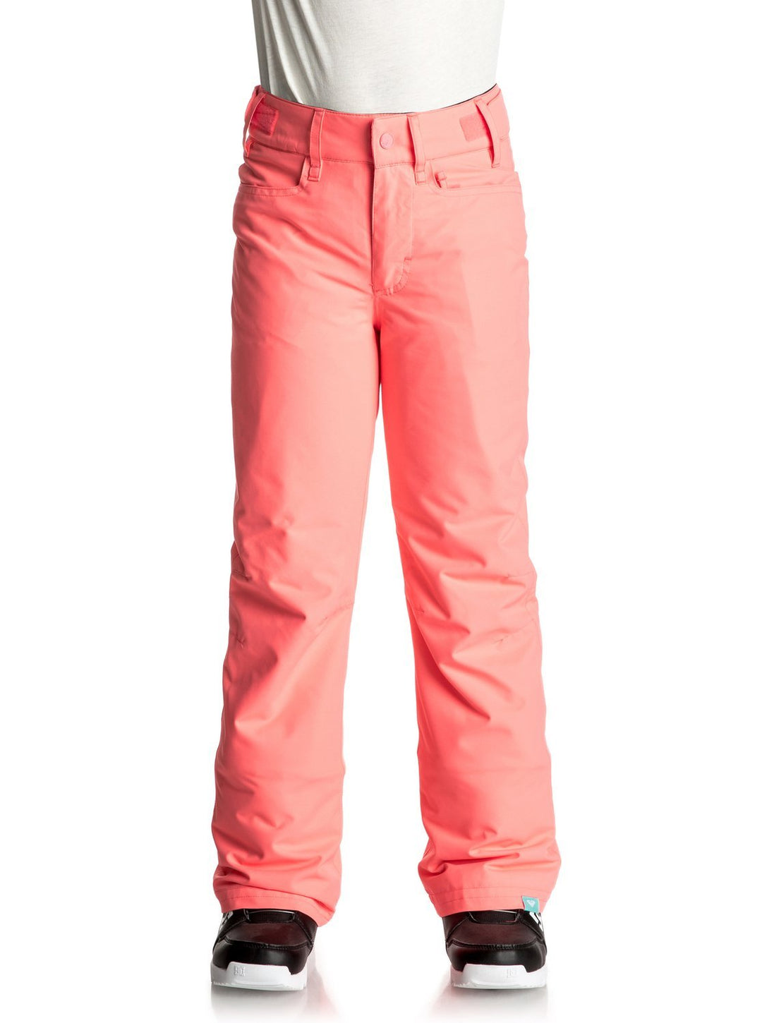 Roxy Mädchen Pt Backyard-Snow Pants 8-16 S Emberglow, S Emberglow