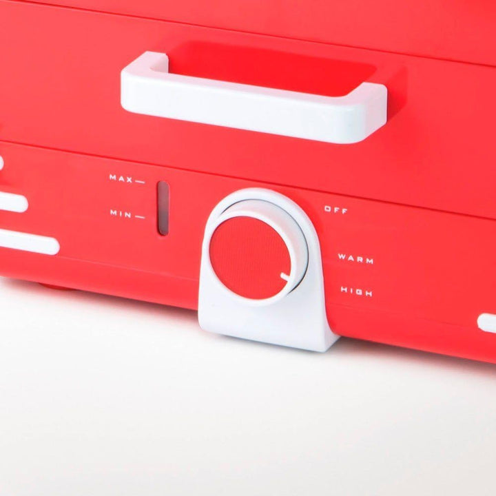 Salco Coca-Cola HotDog Steamer SHD-80CC,Retro, rot, perfekt für jeden