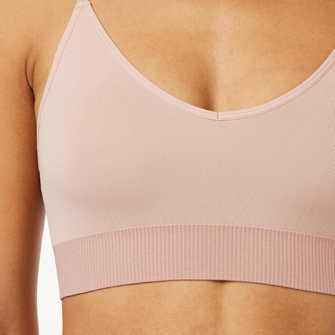 Sloggi Damen Ever Infused Aloe Bralette Oben XS Foggy Mauve, XS Foggy Mauve