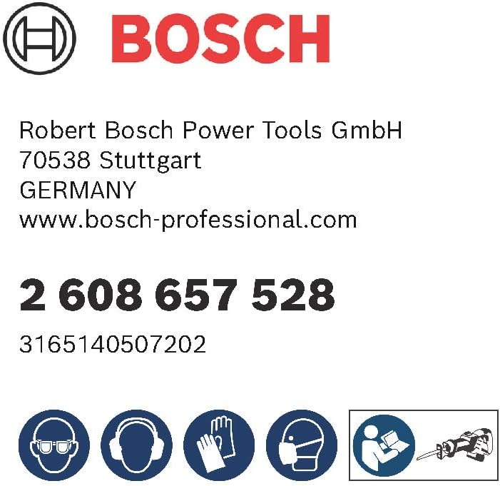 Bosch Professional 2608657528 Säbelsägeblatt 5 Saebelsaegeblaetter S 1130 CF