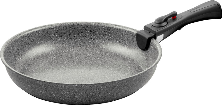 BALLARINI Torre Bratpfanne, 28 cm, Keramikbeschichtung, Induktionsgeeignet, Abnehmbarer Griff, Alumi