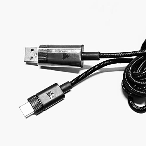 LZYDD USB-C-Ladekabel für CORSAIR K70 Pro RGB TKL Mechanische Gaming-Tastatur &amp; Dark Core RGB Pro SE