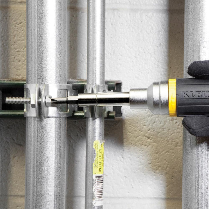Klein Tools 32558 Multi-Einsatz Knarren-Schraubendreher/Steckschlüssel