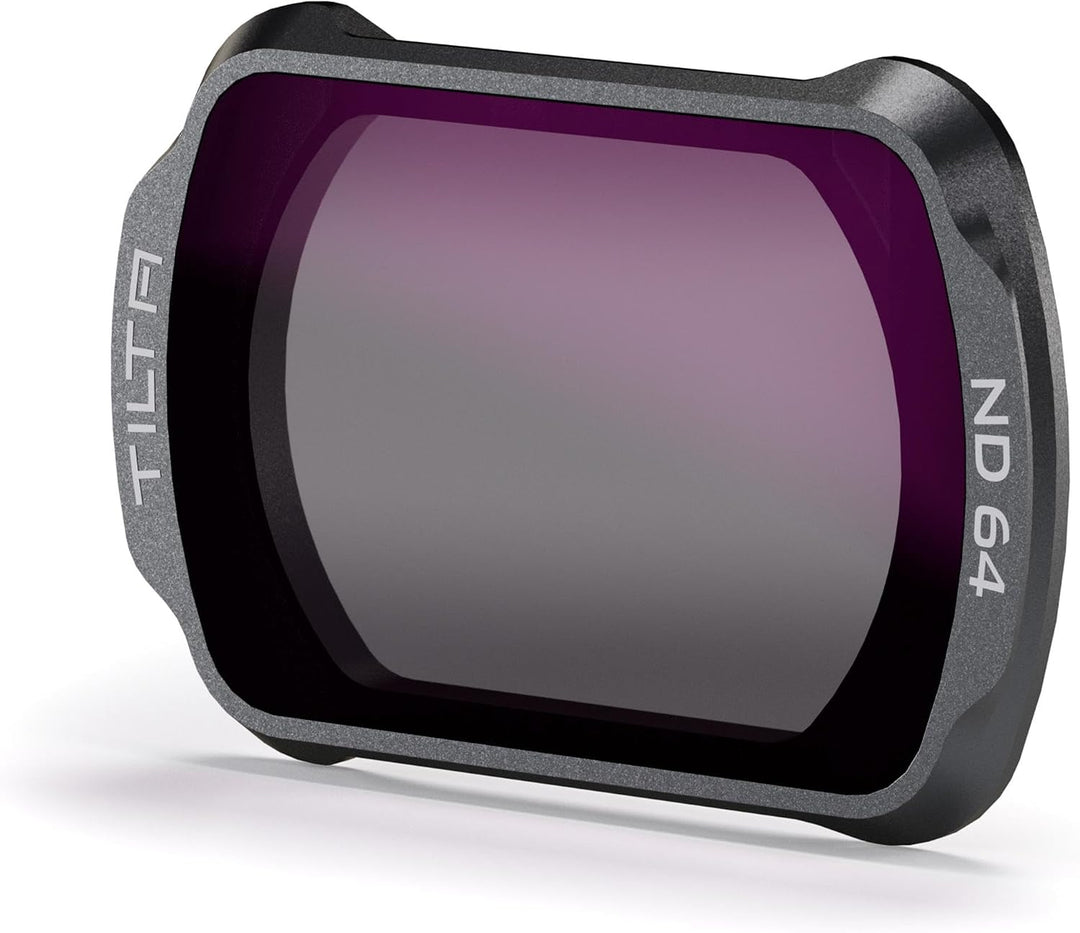 Tilta Pocket 4 ND64 Filter, Magnetischer ND1.8 Filter Kompatibel mit DJI Osmo Pocket 3/4, Ultradünne