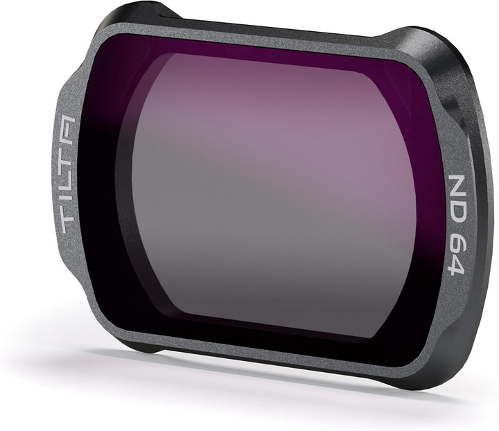 Tilta Pocket 4 ND64 Filter, Magnetischer ND1.8 Filter Kompatibel mit DJI Osmo Pocket 3/4, Ultradünne