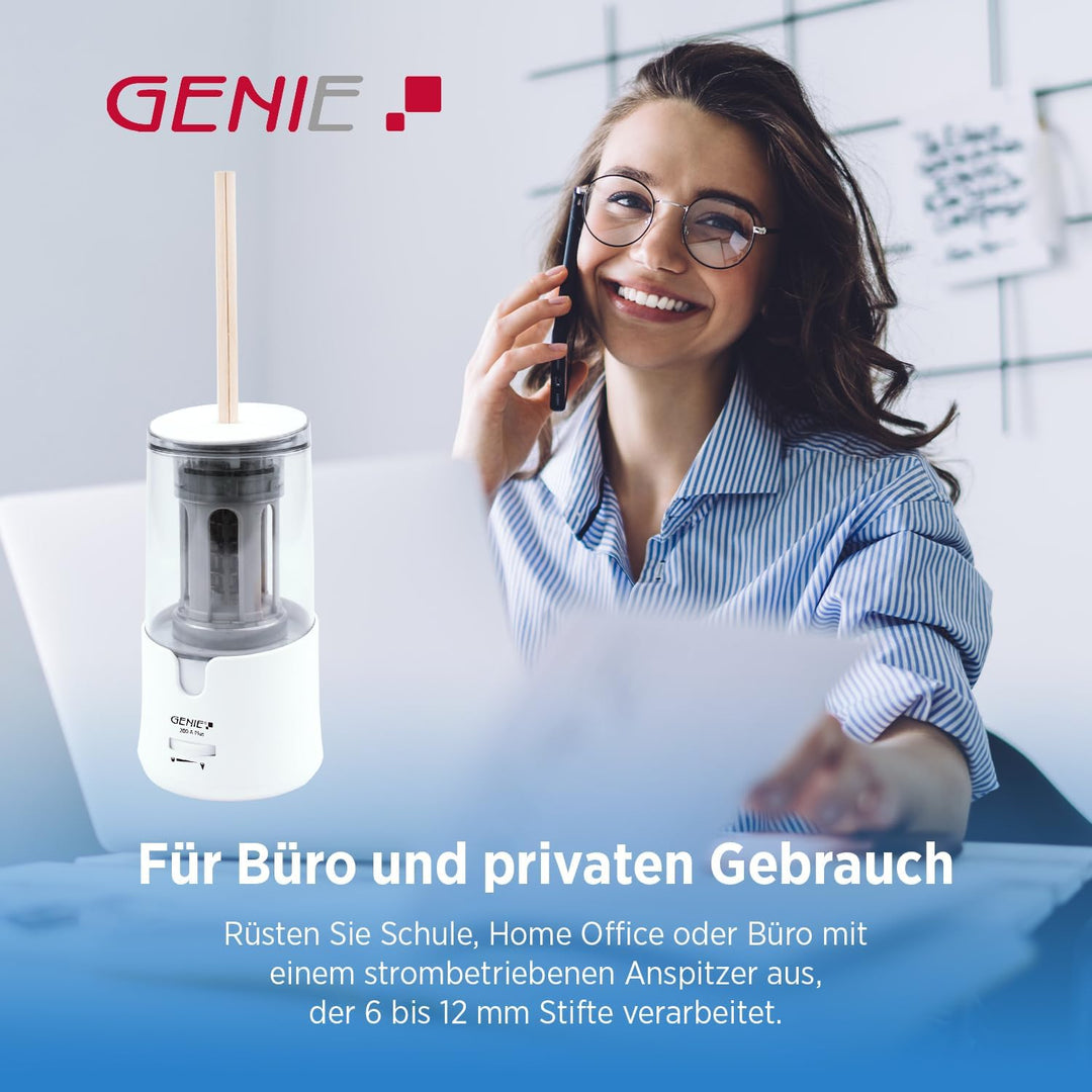 GENIE 200 A Plus, elektrischer Anspitzer weiss