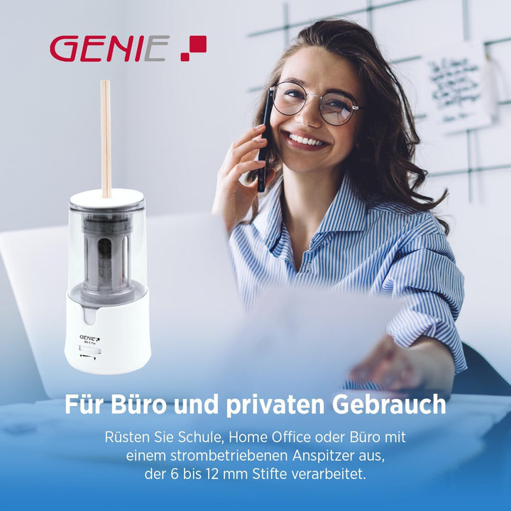 GENIE 200 A Plus, elektrischer Anspitzer weiss