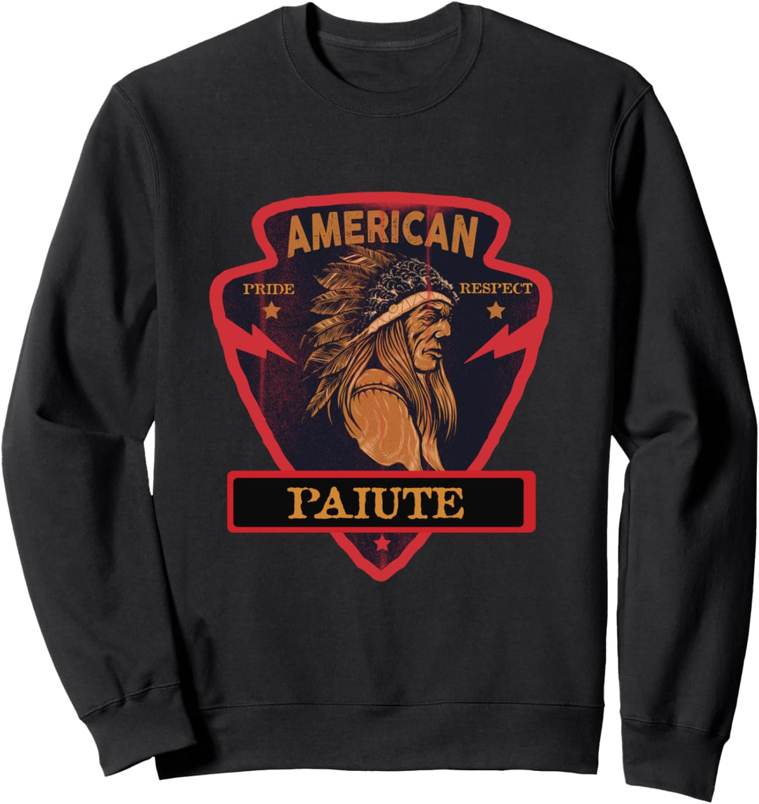 Paiute Indianer Pride Respect Arrow Sweatshirt