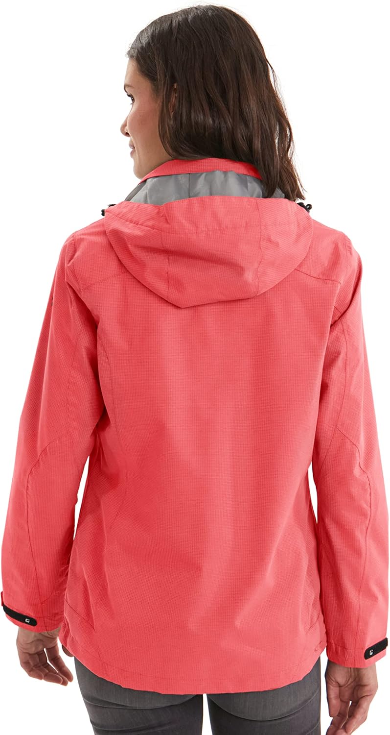 Killtec Damen Inkele Funktionsjacke Mit Abzippbarer Kapuze 36 fuchsia, 36 fuchsia