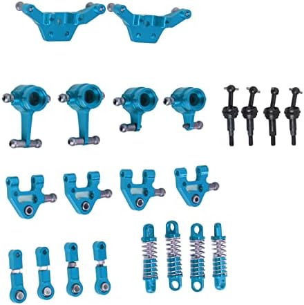 VGEBY RC-CVD-Antriebswellen-Set, Vorderer Hinterer Lenkungsbecher aus Metall, RC-Auto-Upgrade-Teile