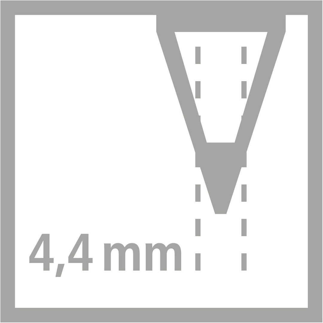 Pastellkreidestift - STABILO CarbOthello - ARTY+ - 24er Metalletui - mit 24 verschiedenen Farben 24e