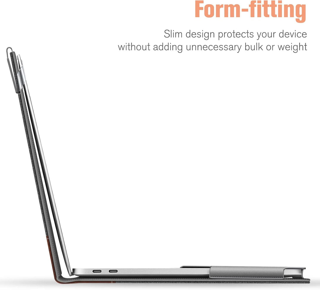 Fintie Hülle Kompatibel mit MacBook Air 13.6 (2026-2022 M5 M4 M3 M2), MacBook Air 13 (2020-2018 M1)