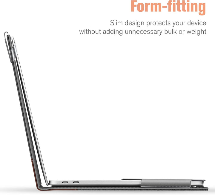 Fintie Hülle Kompatibel mit MacBook Air 13.6 (2026-2022 M5 M4 M3 M2), MacBook Air 13 (2020-2018 M1)