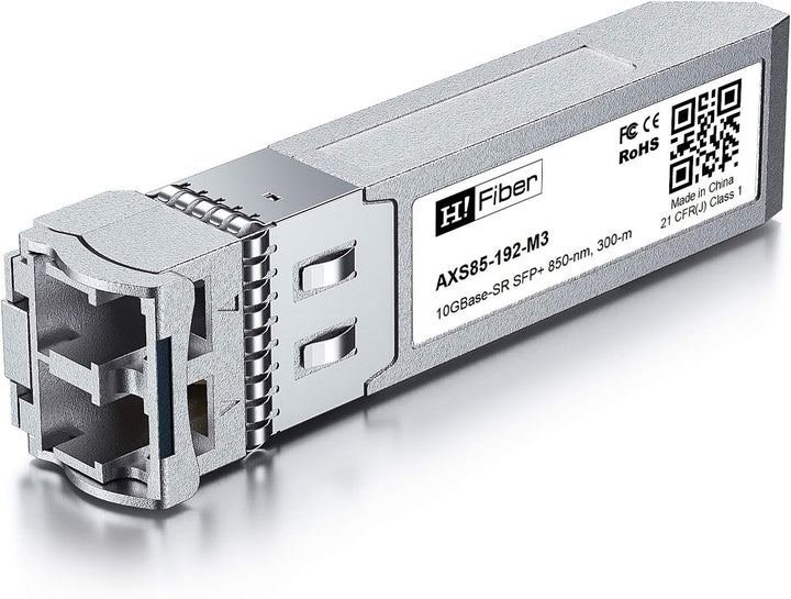 für Ubiquiti Unifi UF-MM-10G, 10GBASE-SR SFP+ Transceiver, 10G SFP+ zu LC Multimode Glasfasermodul a
