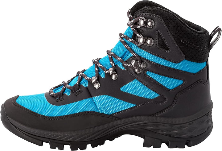 Jack Wolfskin Herren Rebellion Guide Texapore Mid M Walking-Schuh, 40.5 EU Blue Lime