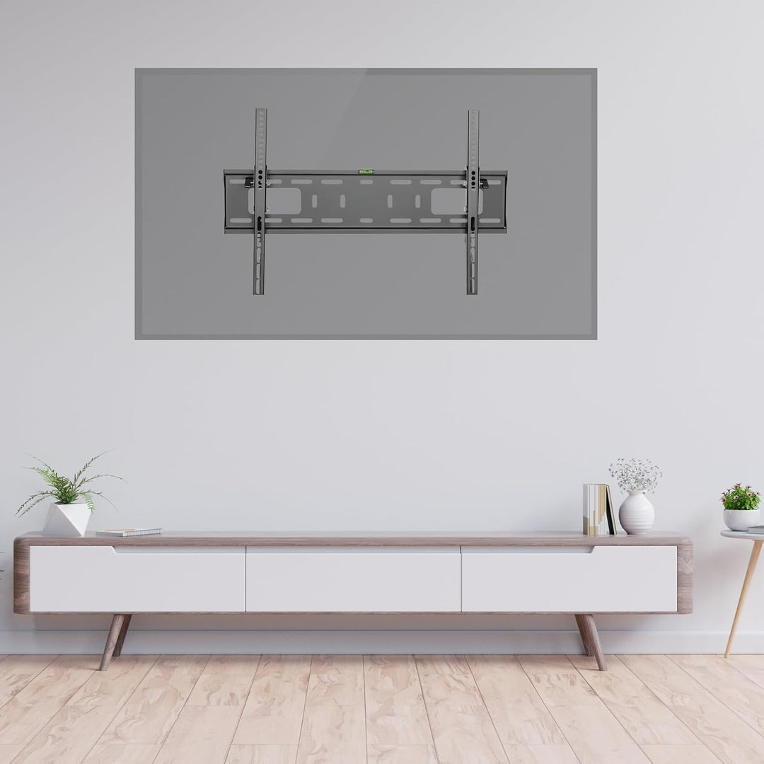 CAVO TV-Wandhalterung für 37-70 Zoll Bildschirme bis 50 kg | Max VESA 600 x 400 mm neigbare TV Halte