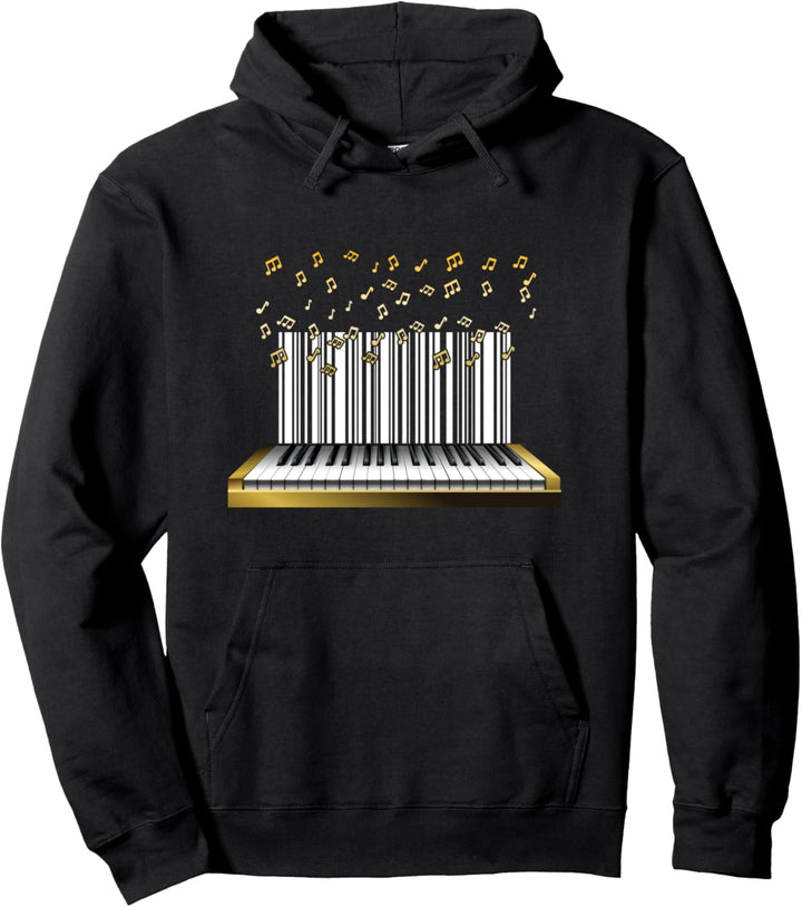 Klavier Pianist Tasten Keyboard Synthesizer Spieler Geschenk Pullover Hoodie